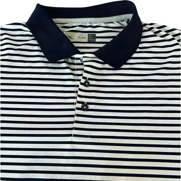 KJUS Luis Comfort Stripe Golf Polo - Picture 6 of 6